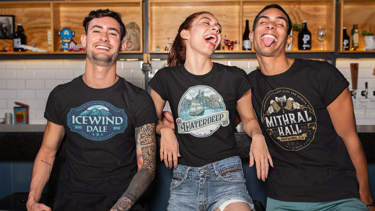 Wish You Were Here | Fantasy Geek T-shirts