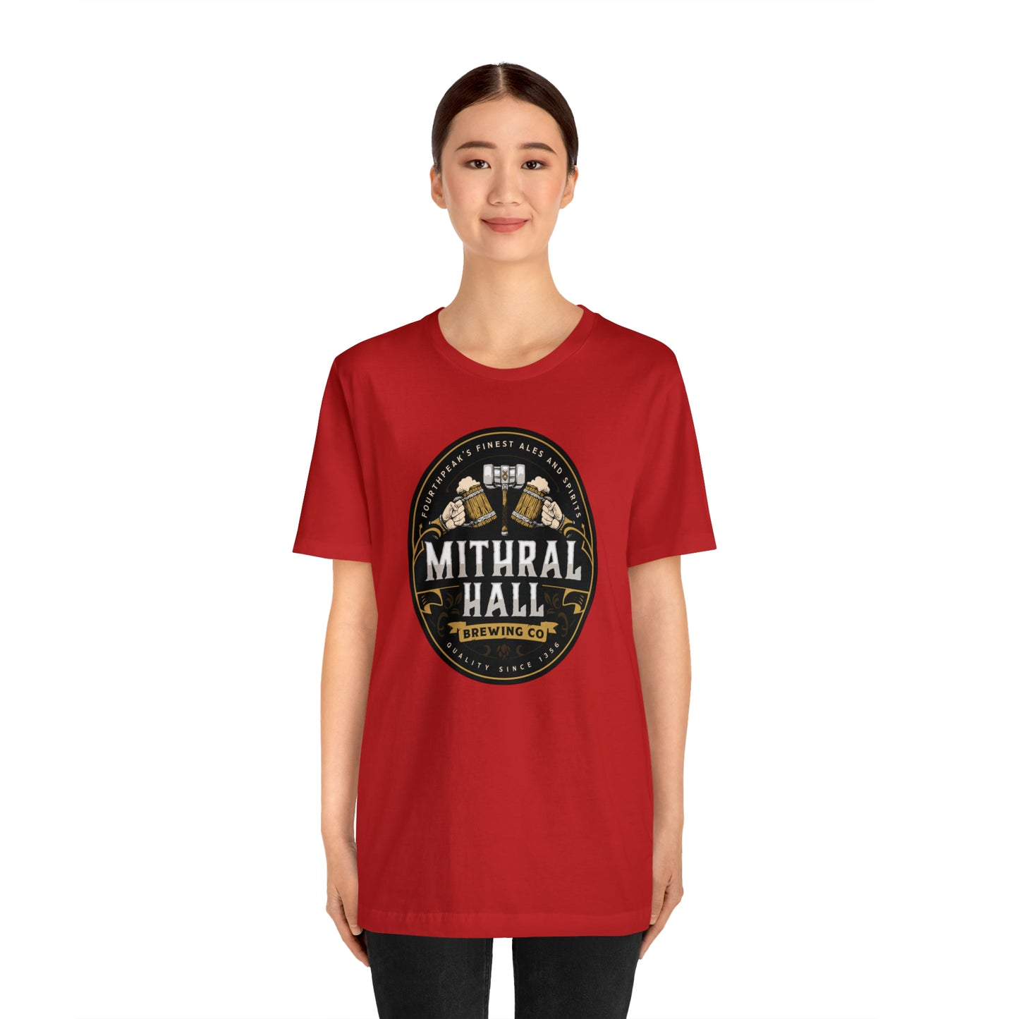 Mithral Hall | Wish You Were Here Collection | Retail Fit Fantasy Geek Cotton T-shirt
