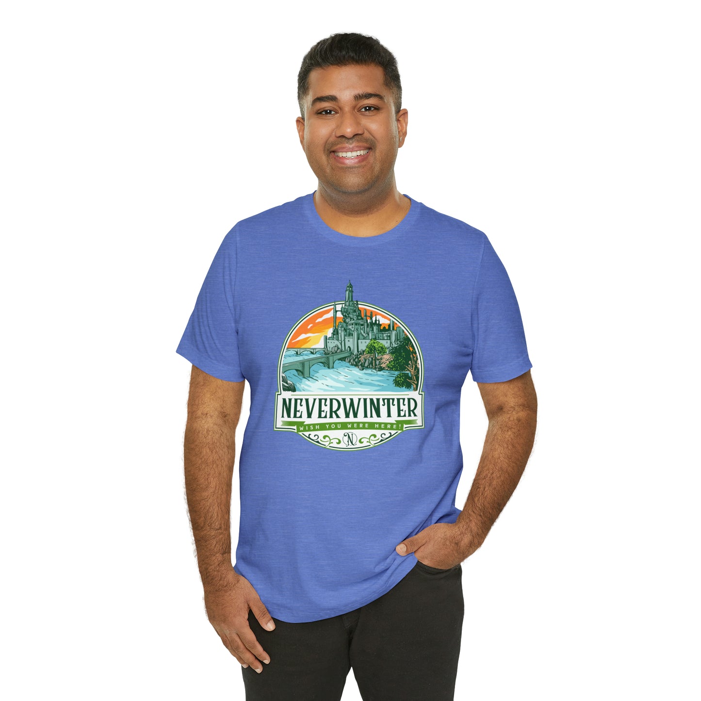 Neverwinter | Wish You Were Here Collection | Retail Fit Fantasy Geek Cotton T-shirt