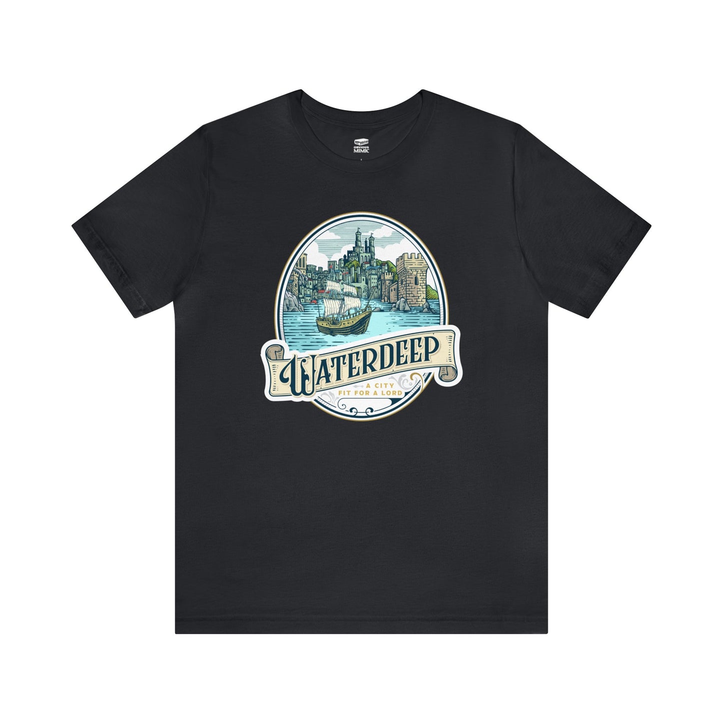 Waterdeep | Wish You Were Here Collection | Retail Fit Fantasy Geek Cotton T-shirt