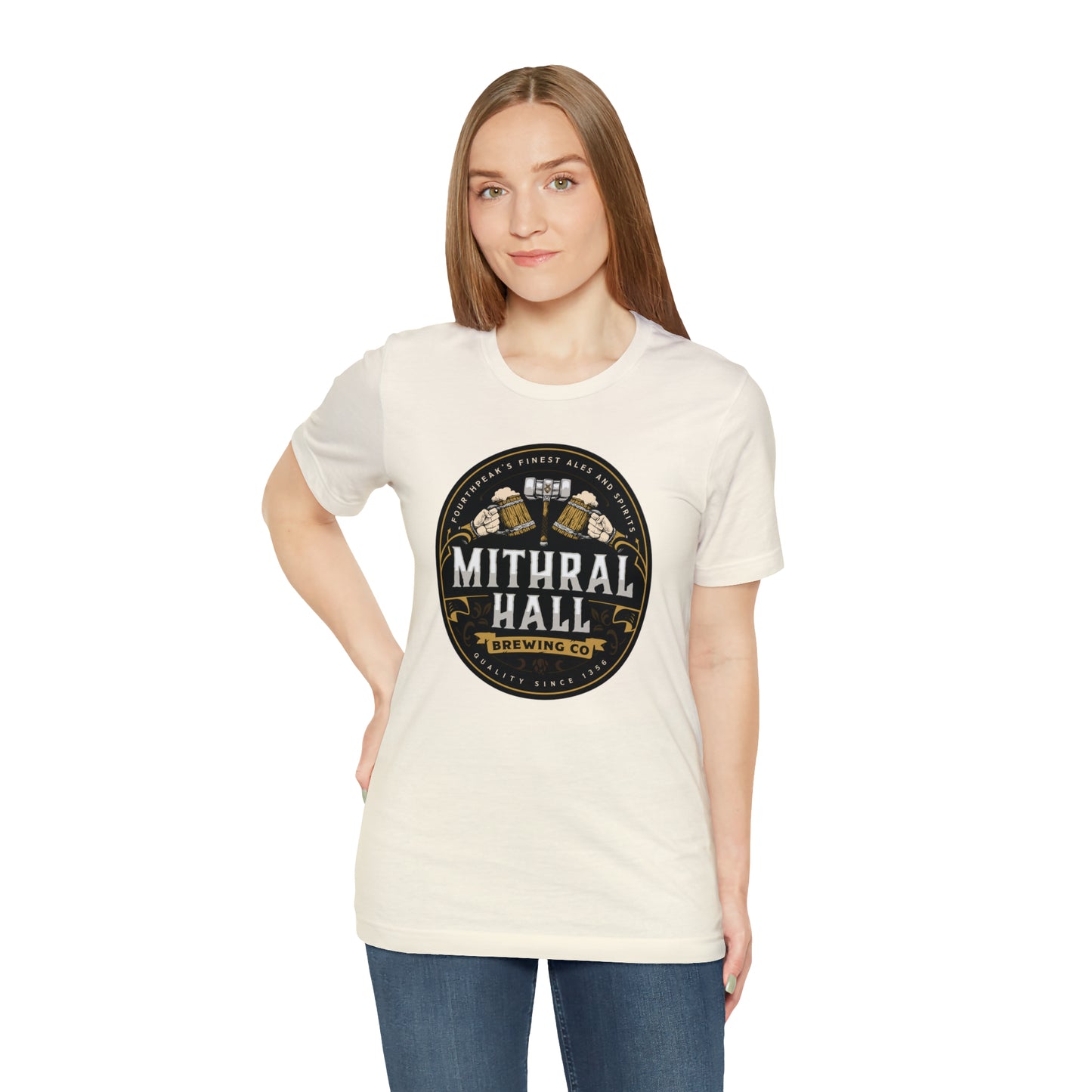 Mithral Hall | Wish You Were Here Collection | Retail Fit Fantasy Geek Cotton T-shirt
