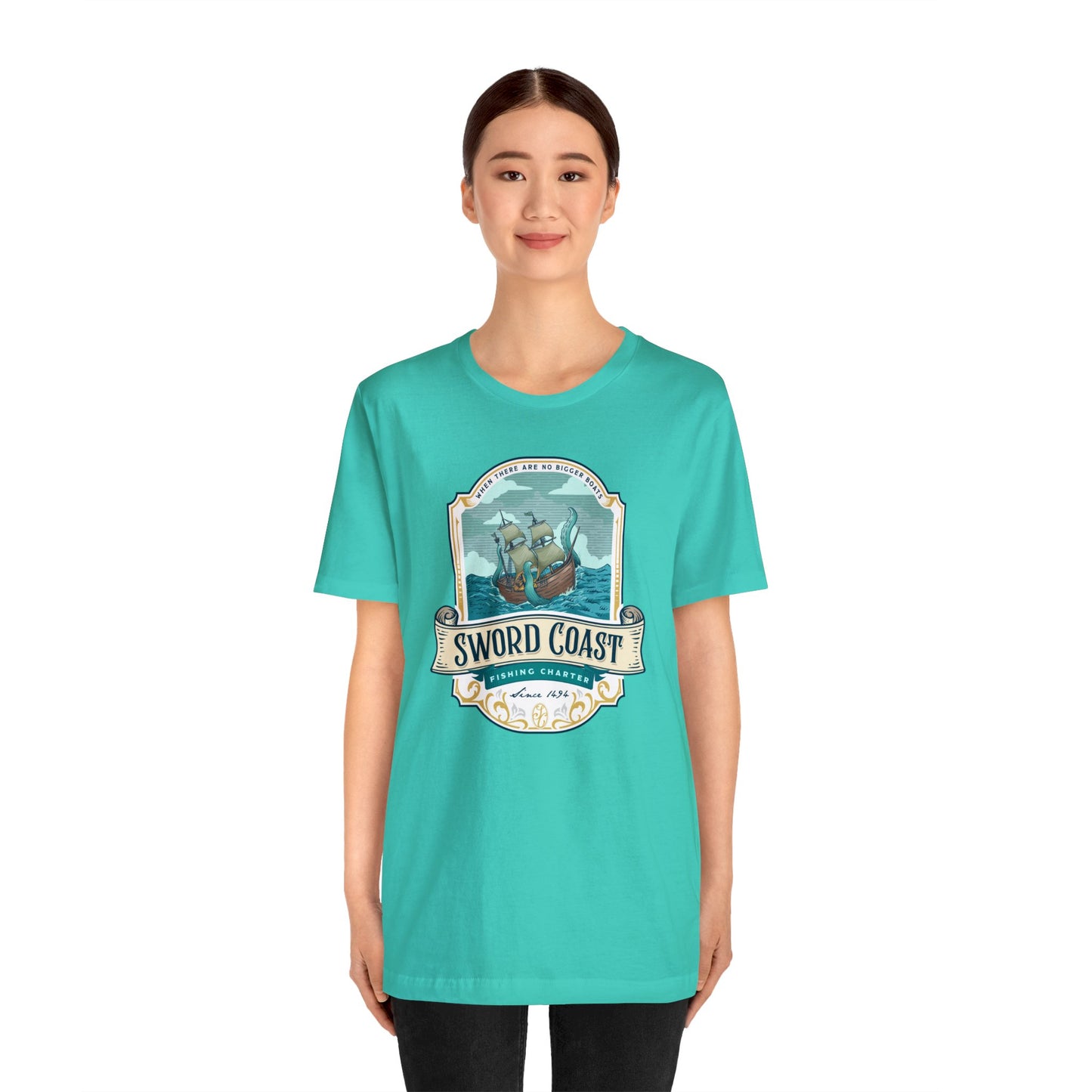 Sword Coast | Wish You Were Here Collection | Retail Fit Fantasy Geek Cotton T-shirt
