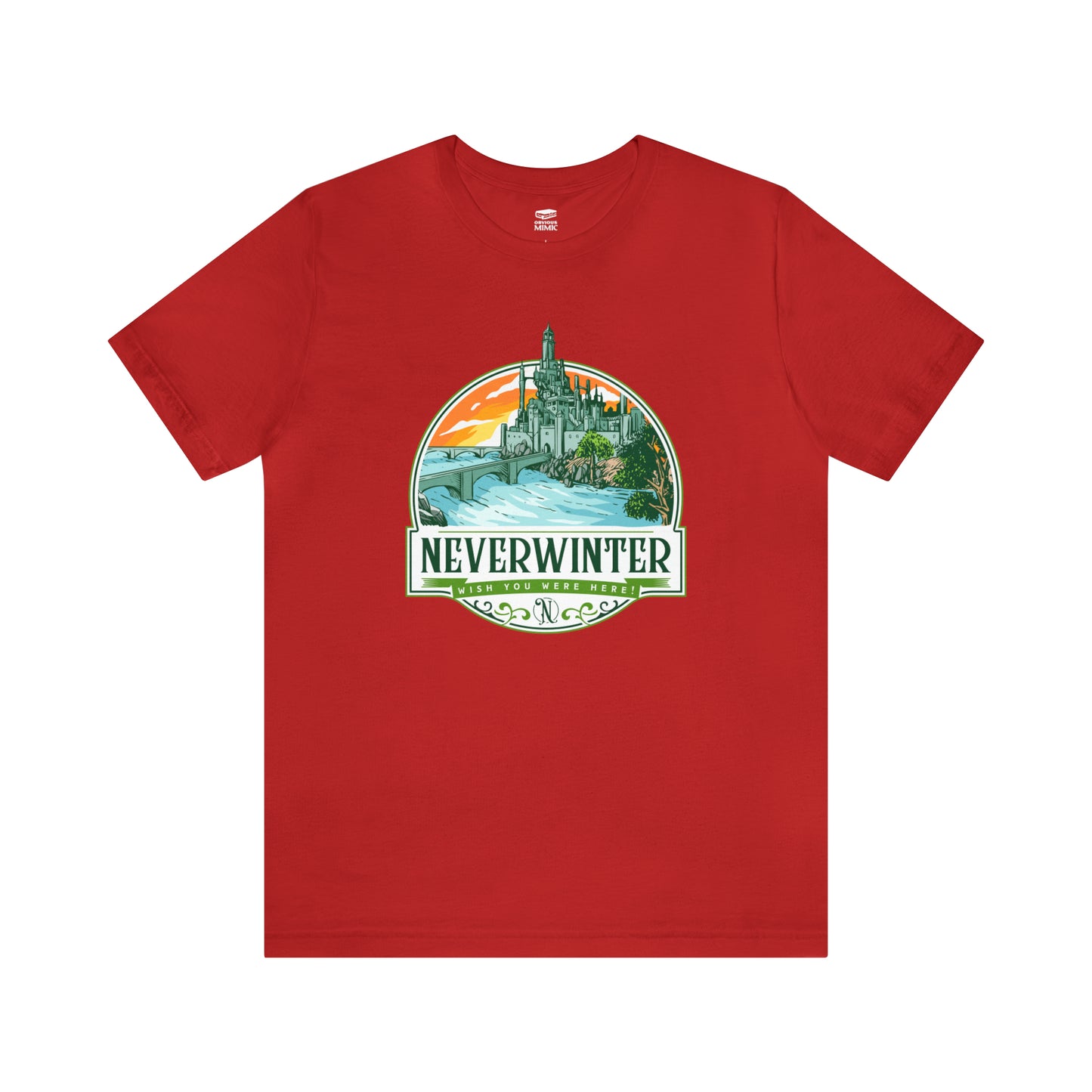 Neverwinter | Wish You Were Here Collection | Retail Fit Fantasy Geek Cotton T-shirt