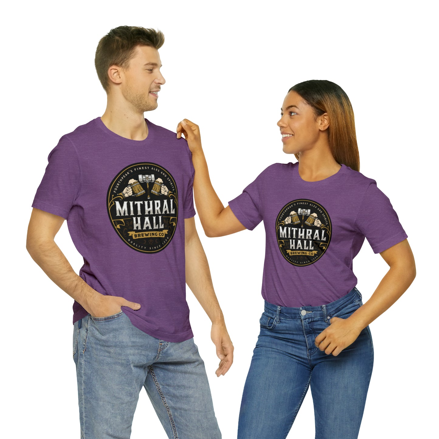 Mithral Hall | Wish You Were Here Collection | Retail Fit Fantasy Geek Cotton T-shirt
