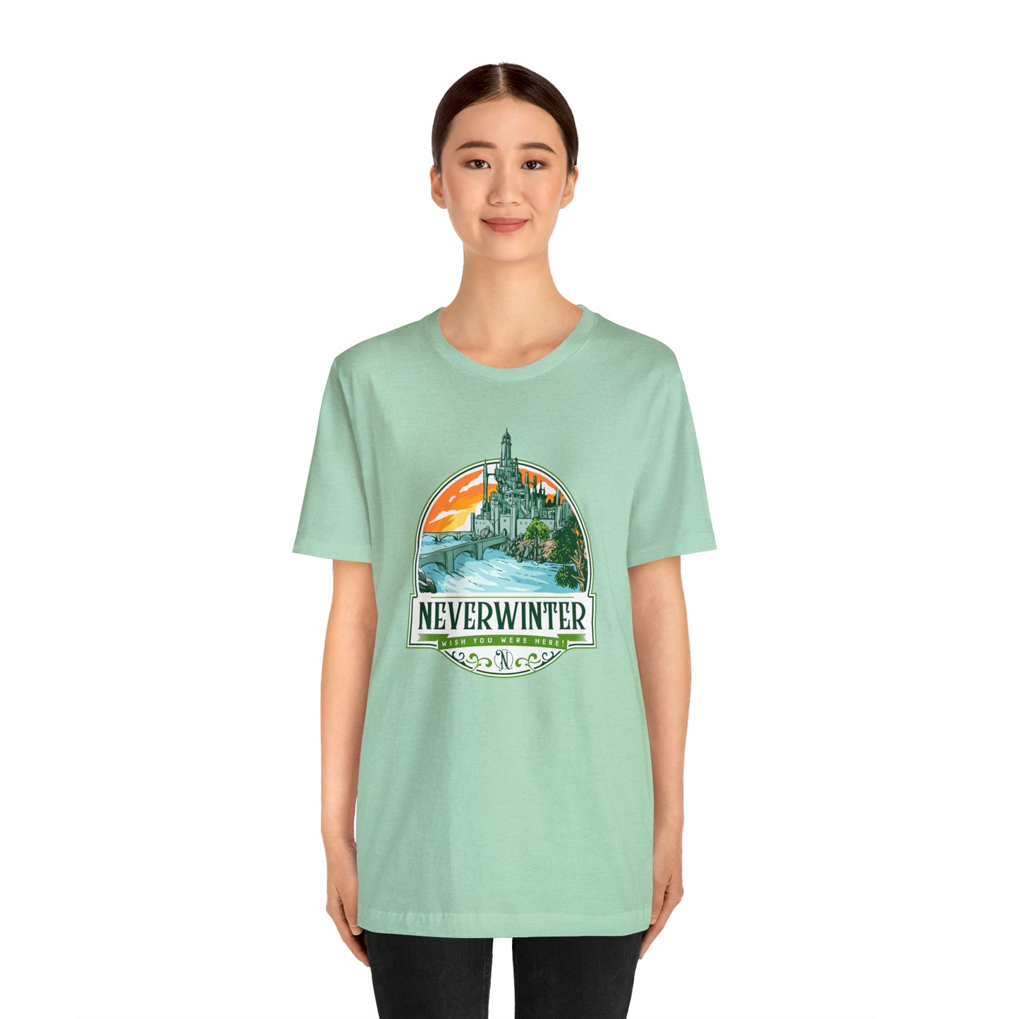 Neverwinter | Wish You Were Here Collection | Retail Fit Fantasy Geek Cotton T-shirt