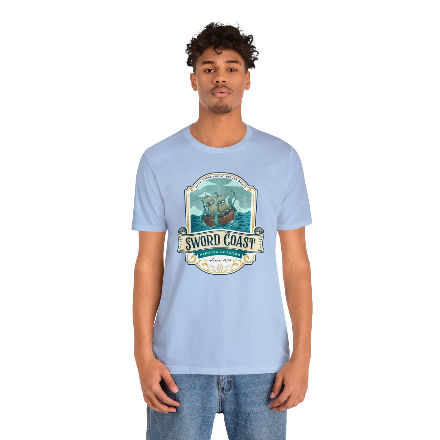 Sword Coast | Wish You Were Here Collection | Retail Fit Fantasy Geek Cotton T-shirt