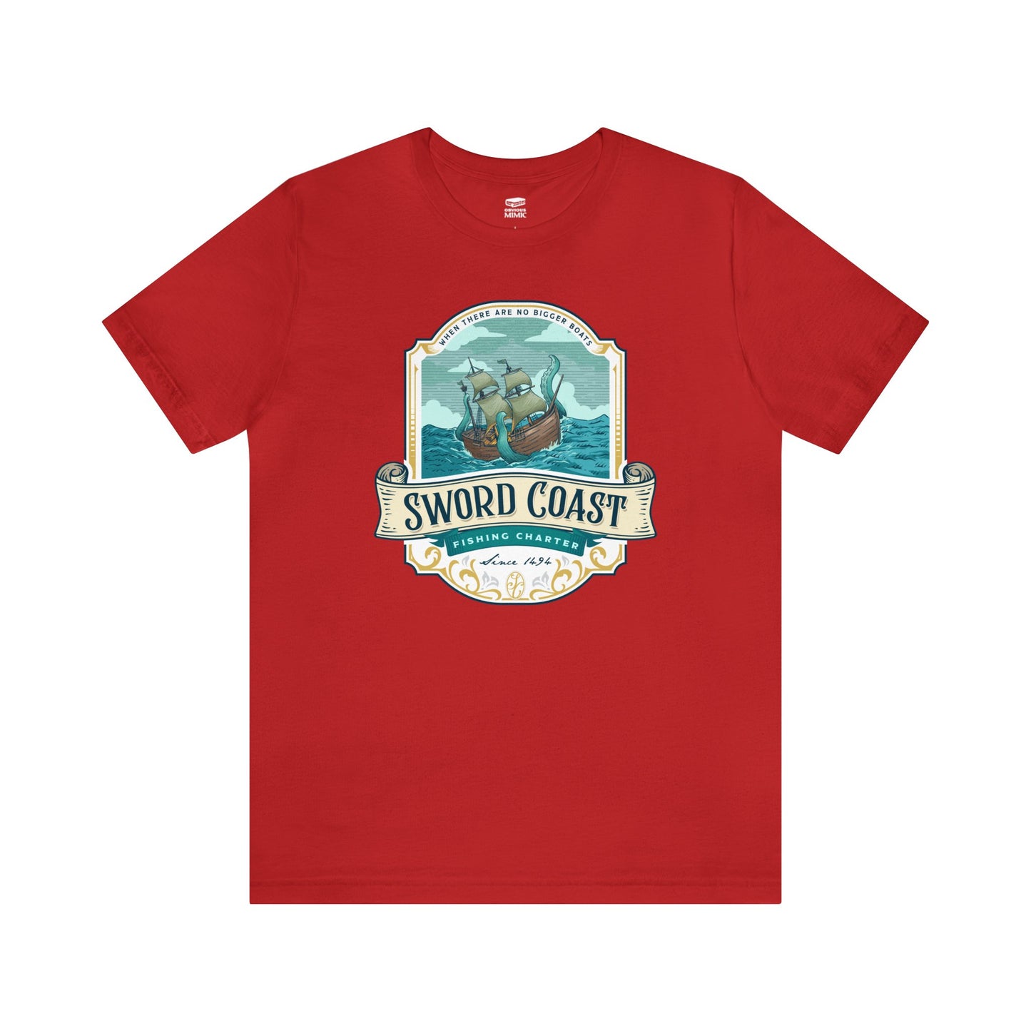 Sword Coast | Wish You Were Here Collection | Retail Fit Fantasy Geek Cotton T-shirt