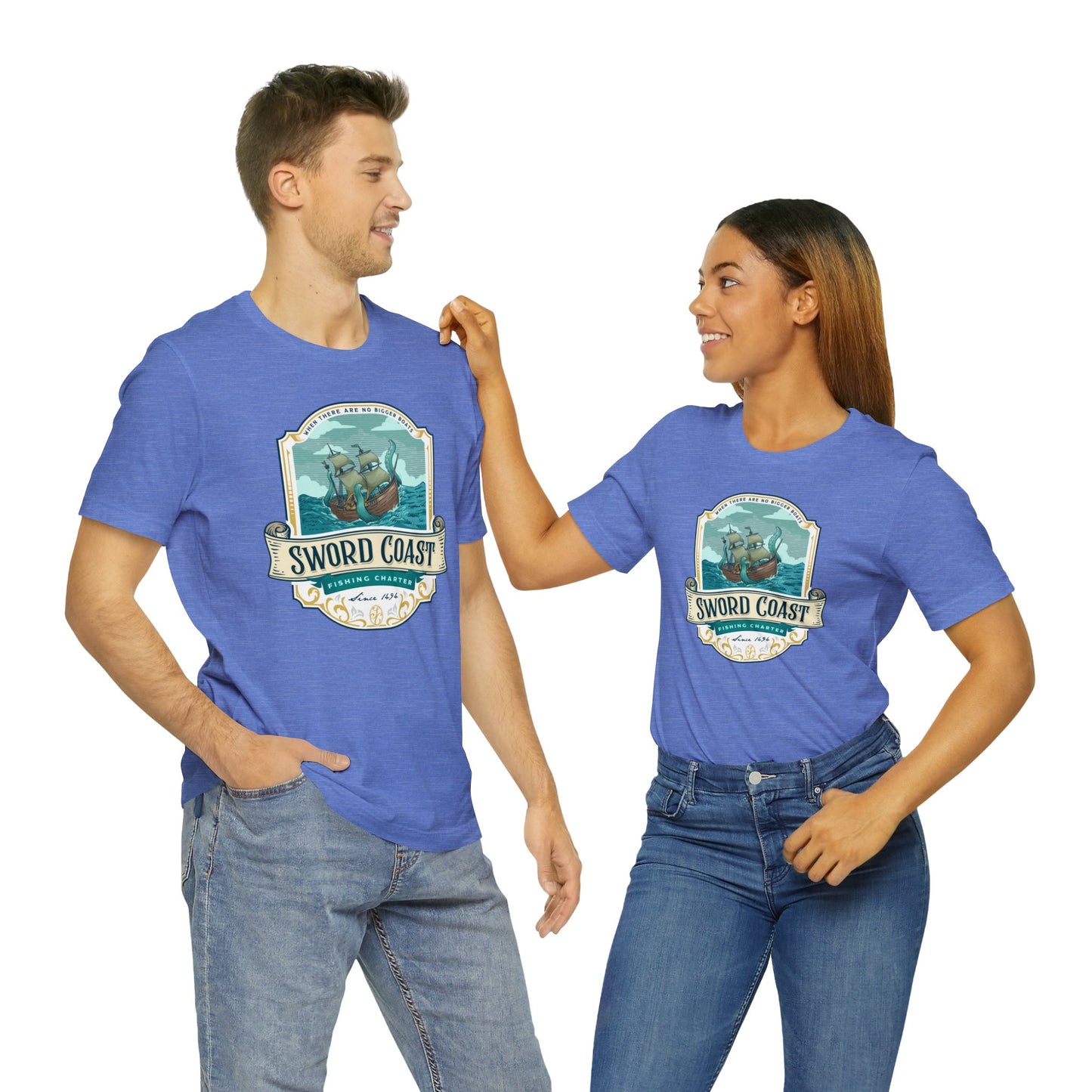 Sword Coast | Wish You Were Here Collection | Retail Fit Fantasy Geek Cotton T-shirt