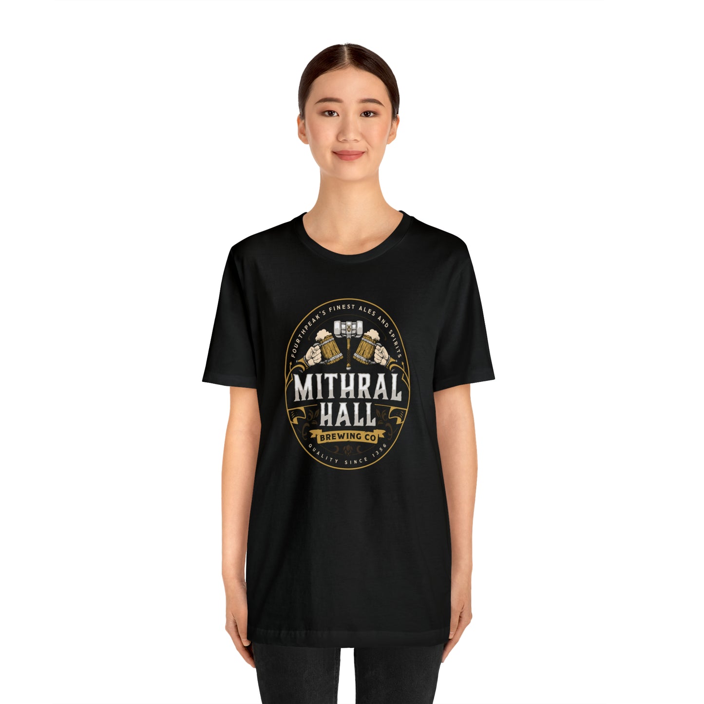 Mithral Hall | Wish You Were Here Collection | Retail Fit Fantasy Geek Cotton T-shirt