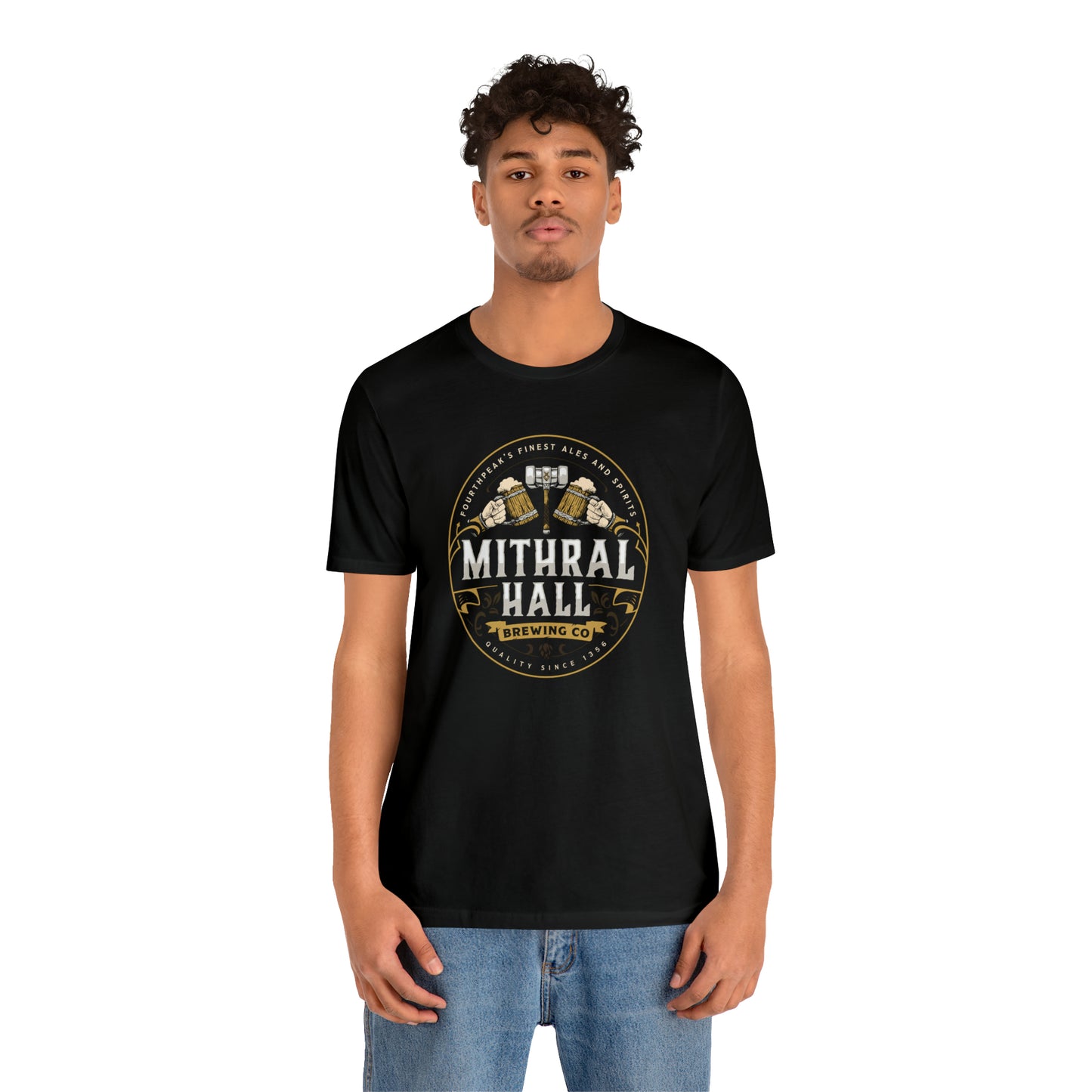 Mithral Hall | Wish You Were Here Collection | Retail Fit Fantasy Geek Cotton T-shirt