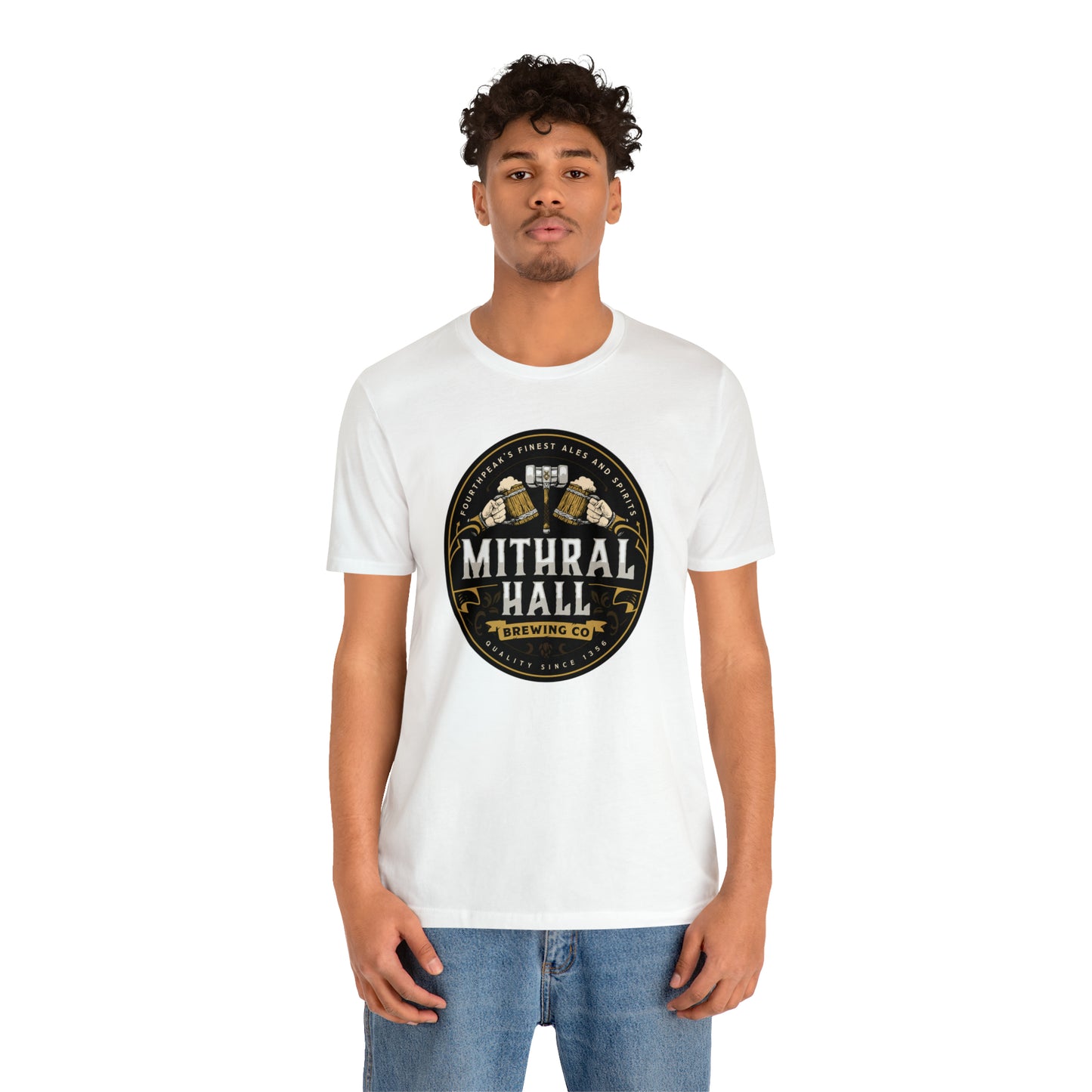 Mithral Hall | Wish You Were Here Collection | Retail Fit Fantasy Geek Cotton T-shirt