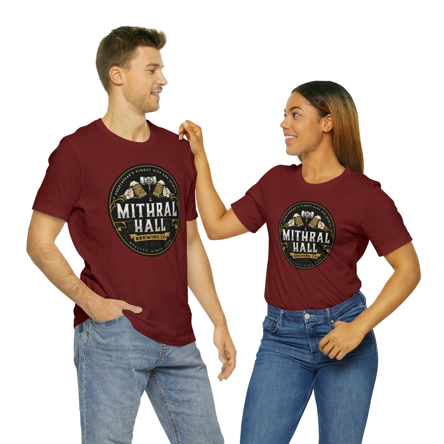 Mithral Hall | Wish You Were Here Collection | Retail Fit Fantasy Geek Cotton T-shirt
