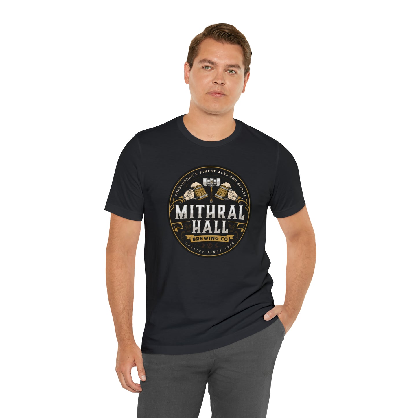 Mithral Hall | Wish You Were Here Collection | Retail Fit Fantasy Geek Cotton T-shirt