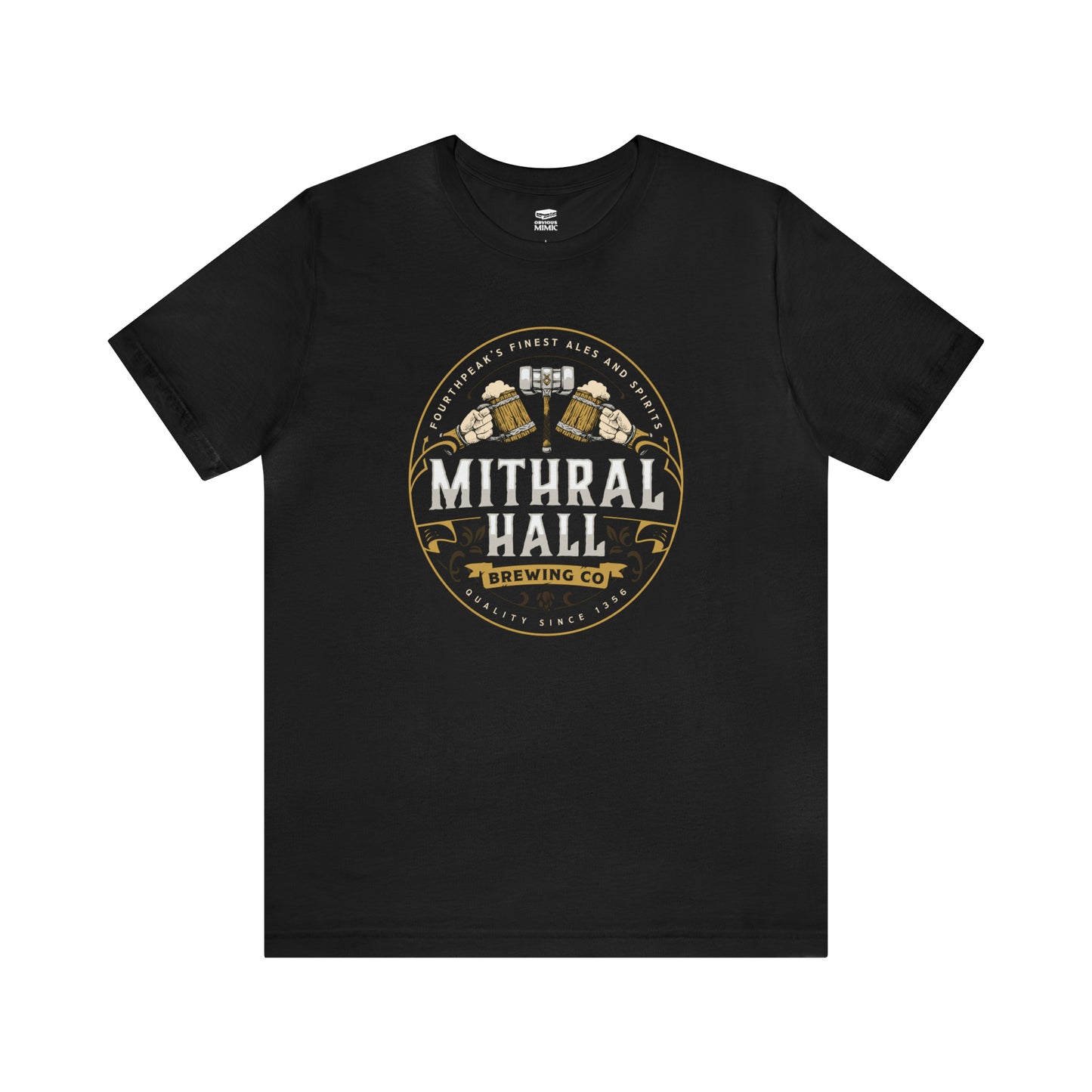 Mithral Hall | Wish You Were Here Collection | Retail Fit Fantasy Geek Cotton T-shirt