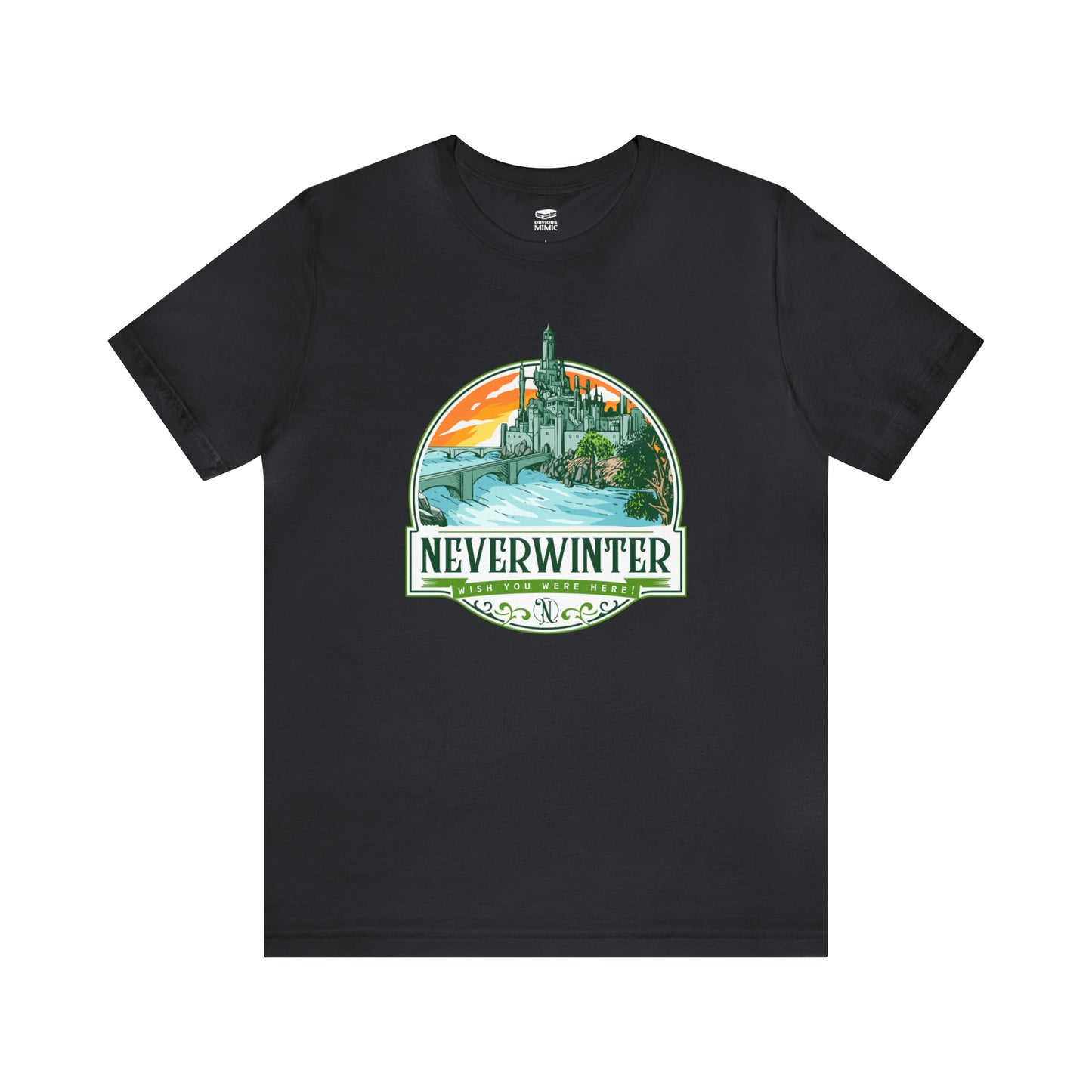 Neverwinter | Wish You Were Here Collection | Retail Fit Fantasy Geek Cotton T-shirt