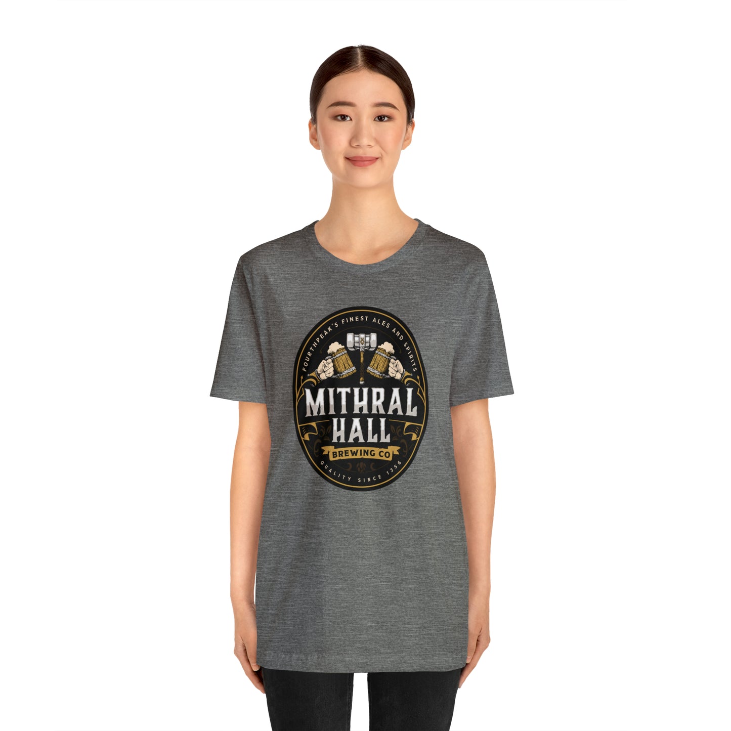 Mithral Hall | Wish You Were Here Collection | Retail Fit Fantasy Geek Cotton T-shirt