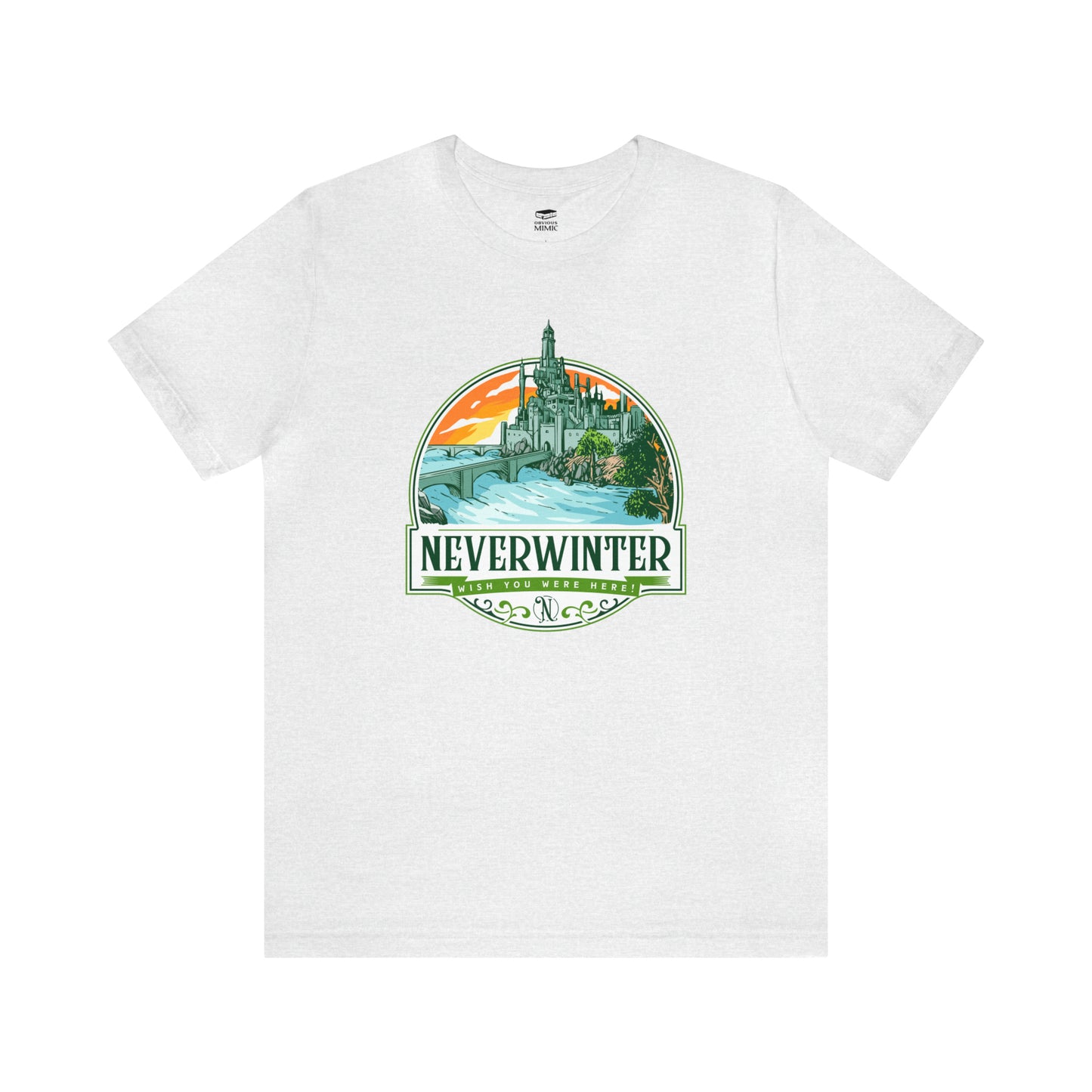 Neverwinter | Wish You Were Here Collection | Retail Fit Fantasy Geek Cotton T-shirt