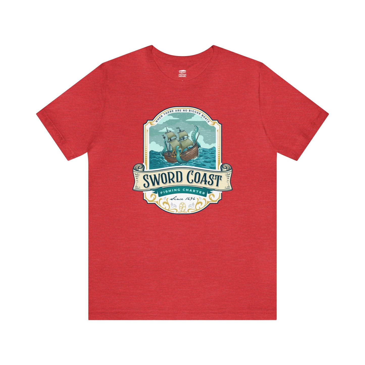 Sword Coast | Wish You Were Here Collection | Retail Fit Fantasy Geek Cotton T-shirt