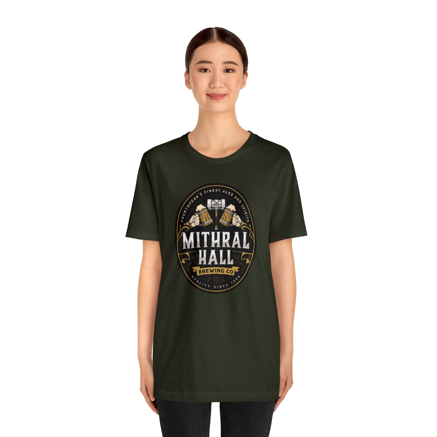Mithral Hall | Wish You Were Here Collection | Retail Fit Fantasy Geek Cotton T-shirt