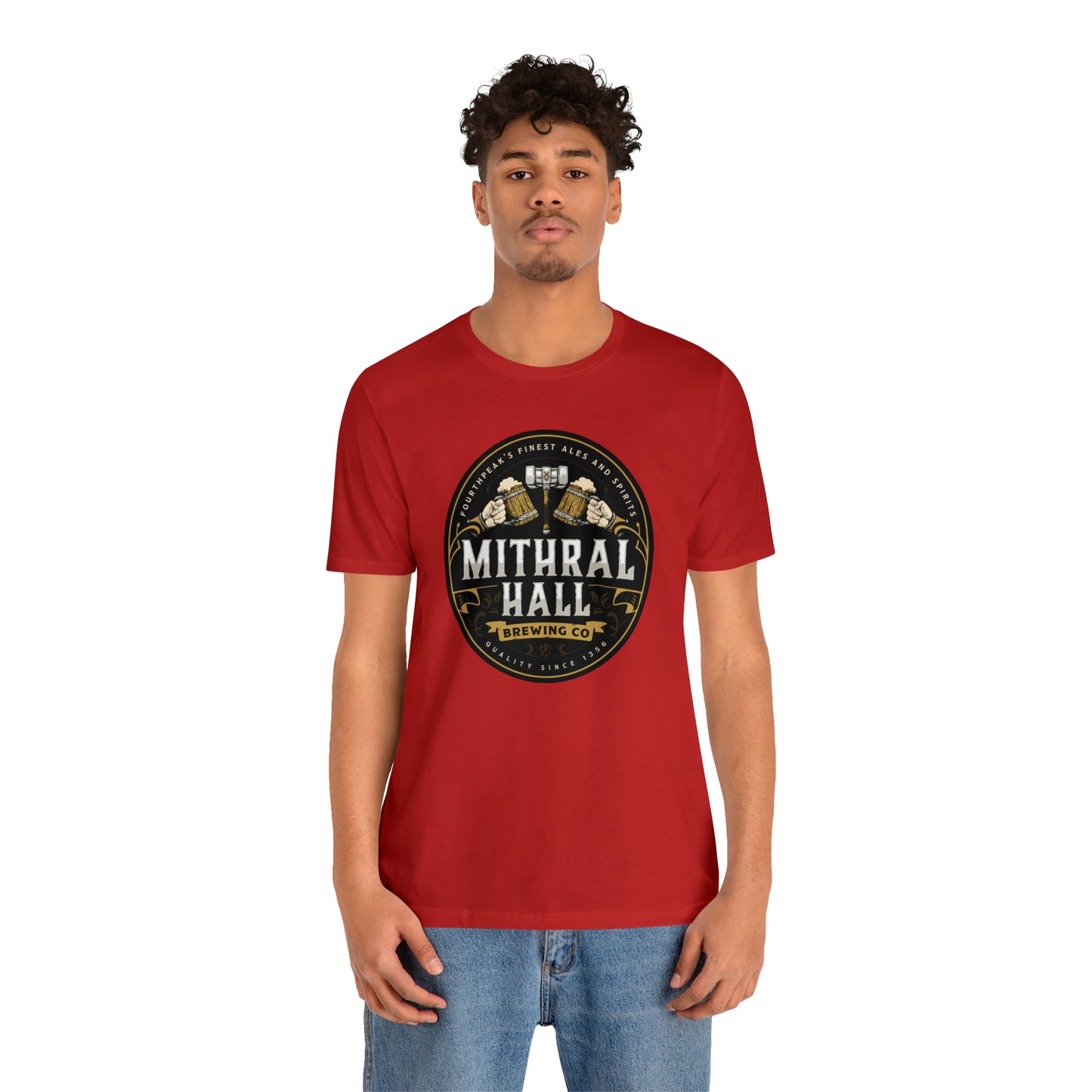 Mithral Hall | Wish You Were Here Collection | Retail Fit Fantasy Geek Cotton T-shirt