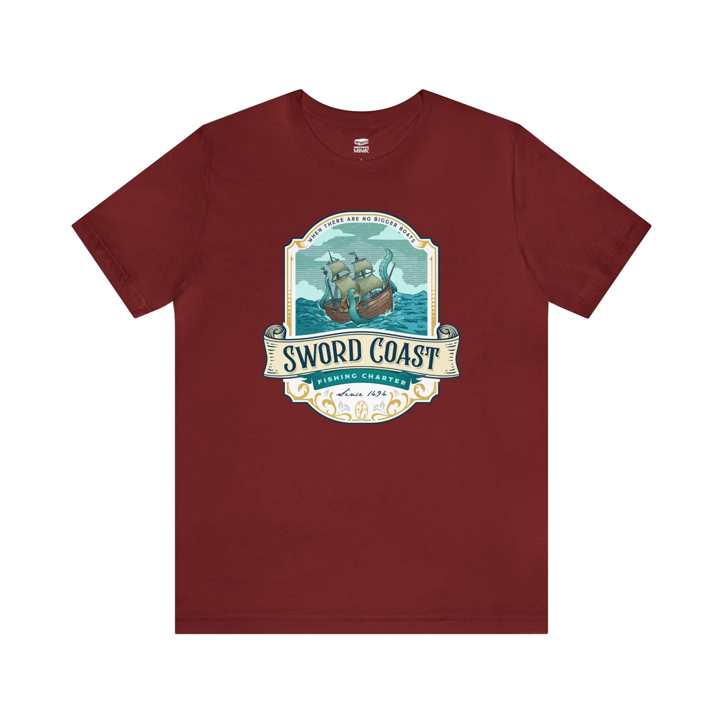 Sword Coast | Wish You Were Here Collection | Retail Fit Fantasy Geek Cotton T-shirt