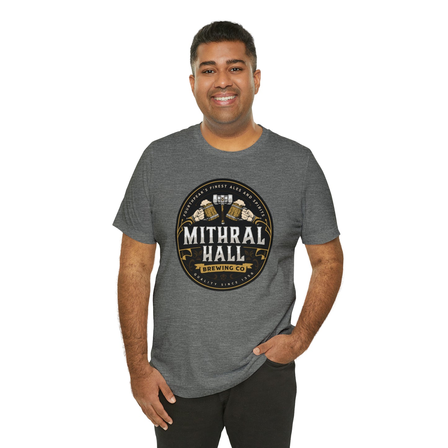 Mithral Hall | Wish You Were Here Collection | Retail Fit Fantasy Geek Cotton T-shirt