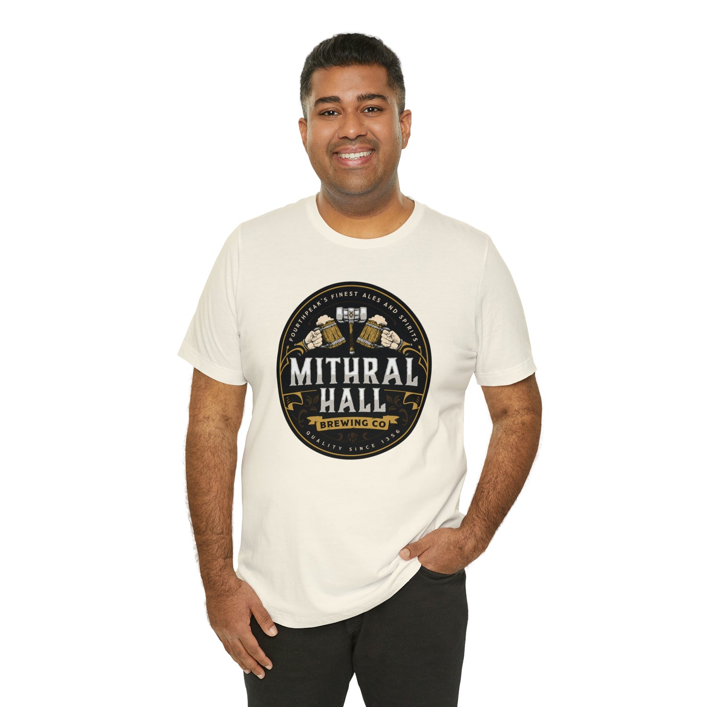 Mithral Hall | Wish You Were Here Collection | Retail Fit Fantasy Geek Cotton T-shirt