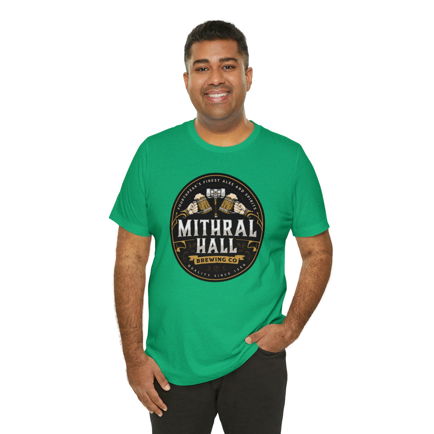 Mithral Hall | Wish You Were Here Collection | Retail Fit Fantasy Geek Cotton T-shirt