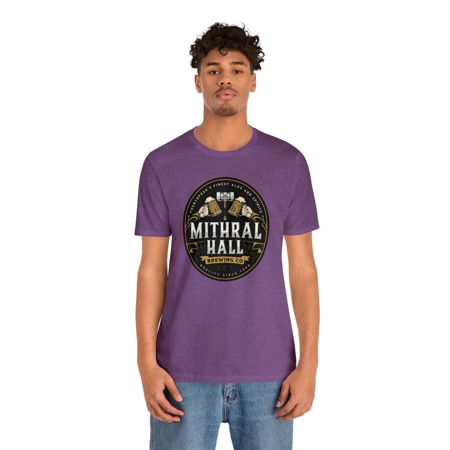 Mithral Hall | Wish You Were Here Collection | Retail Fit Fantasy Geek Cotton T-shirt