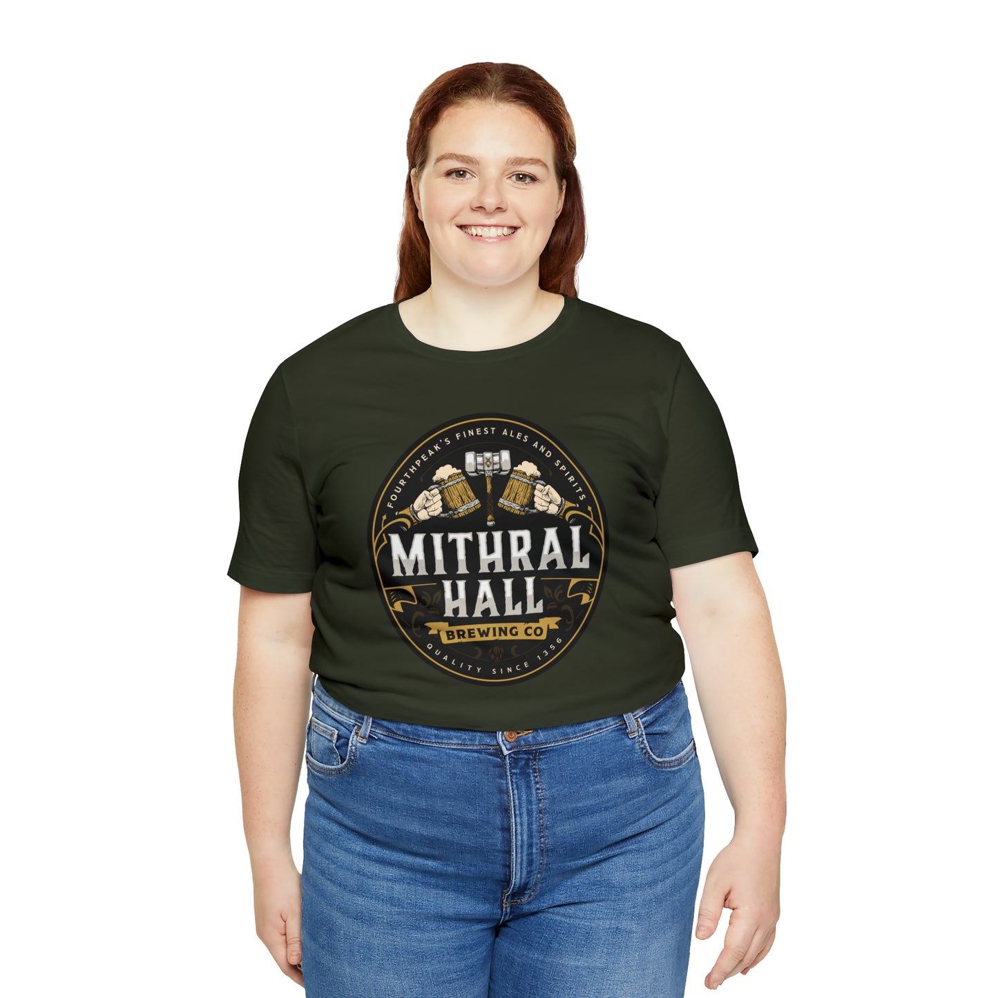 Mithral Hall | Wish You Were Here Collection | Retail Fit Fantasy Geek Cotton T-shirt