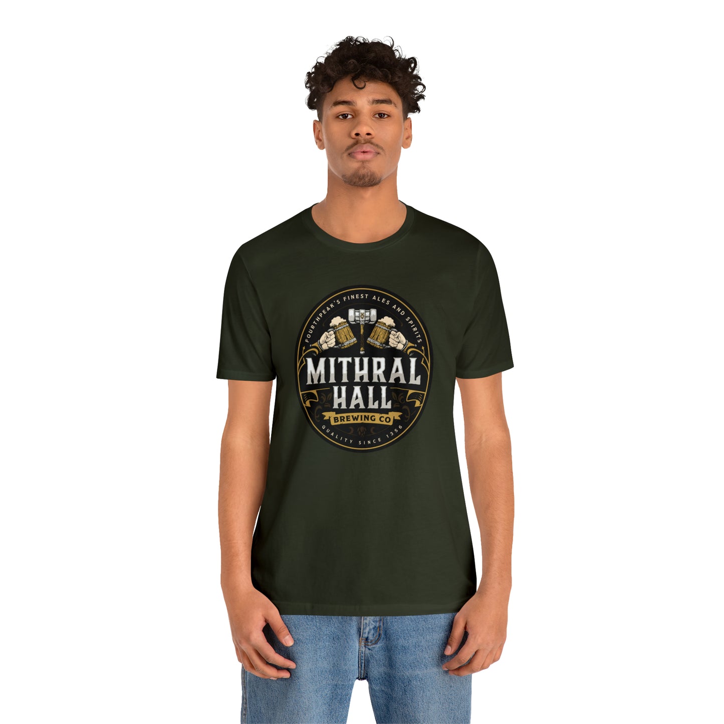 Mithral Hall | Wish You Were Here Collection | Retail Fit Fantasy Geek Cotton T-shirt