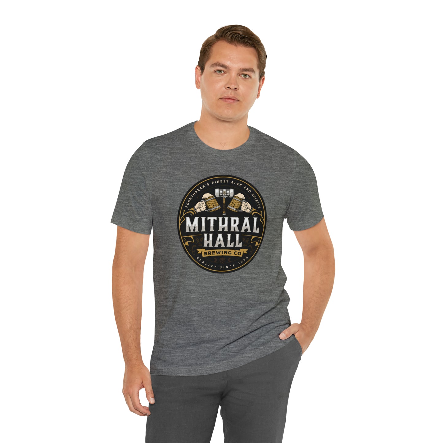 Mithral Hall | Wish You Were Here Collection | Retail Fit Fantasy Geek Cotton T-shirt