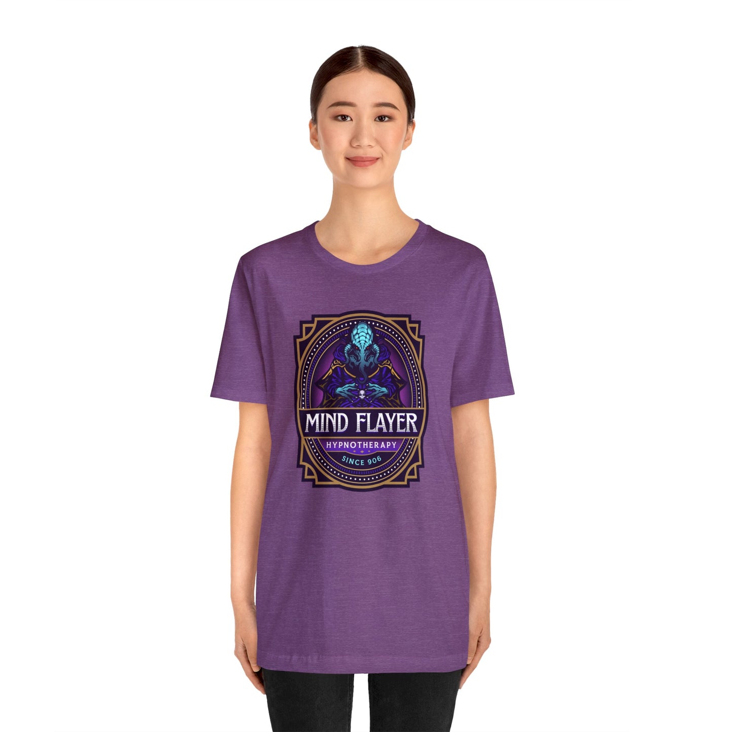 Mind Flayer Hypnotherapy | Side Hustle Collection | Retail Fit Fantasy Geek Cotton T-shirt