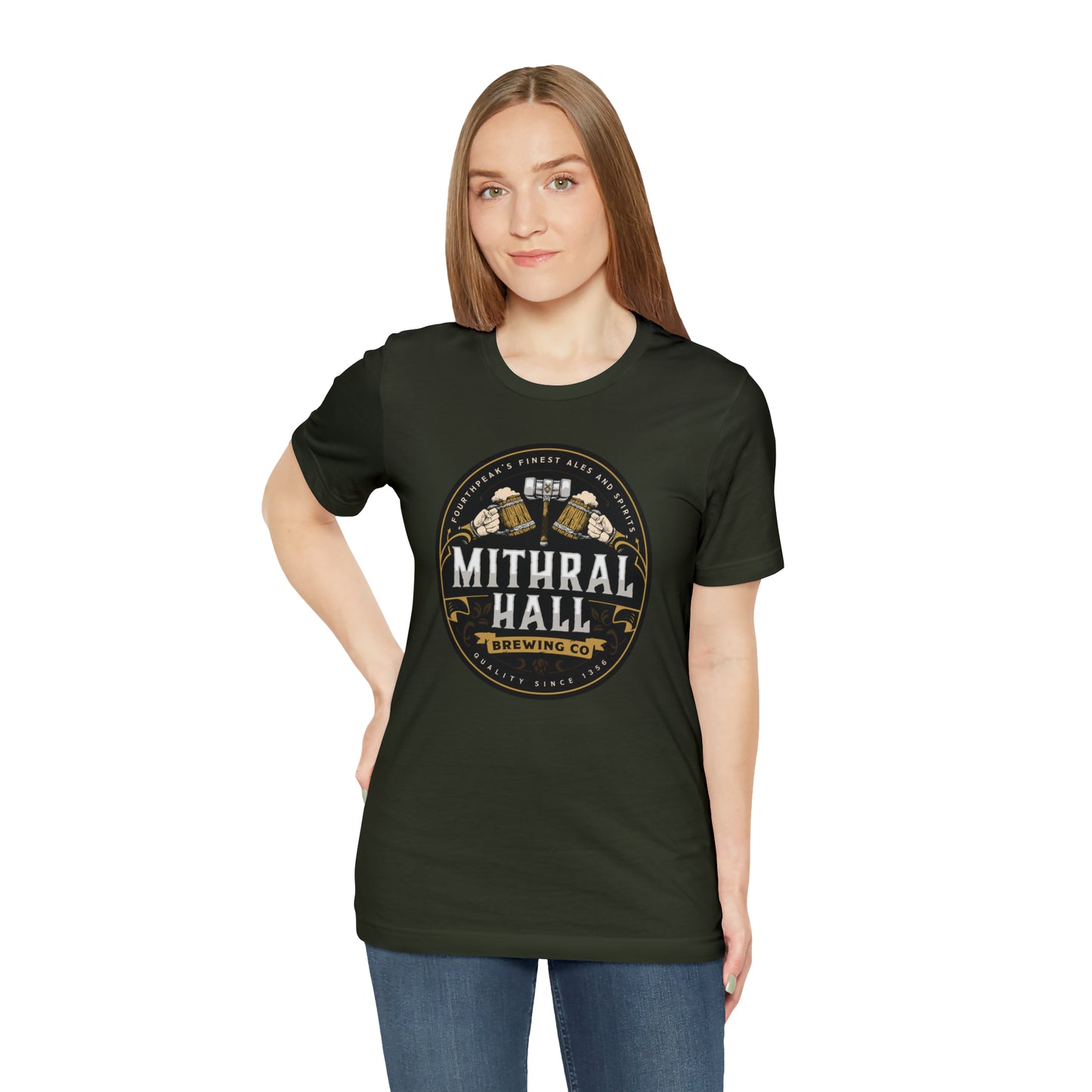 Mithral Hall | Wish You Were Here Collection | Retail Fit Fantasy Geek Cotton T-shirt