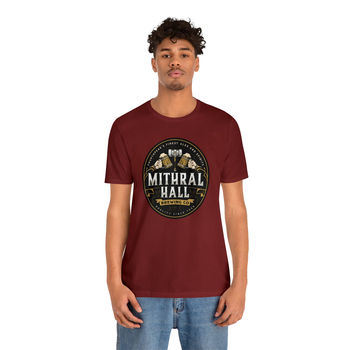 Mithral Hall | Wish You Were Here Collection | Retail Fit Fantasy Geek Cotton T-shirt
