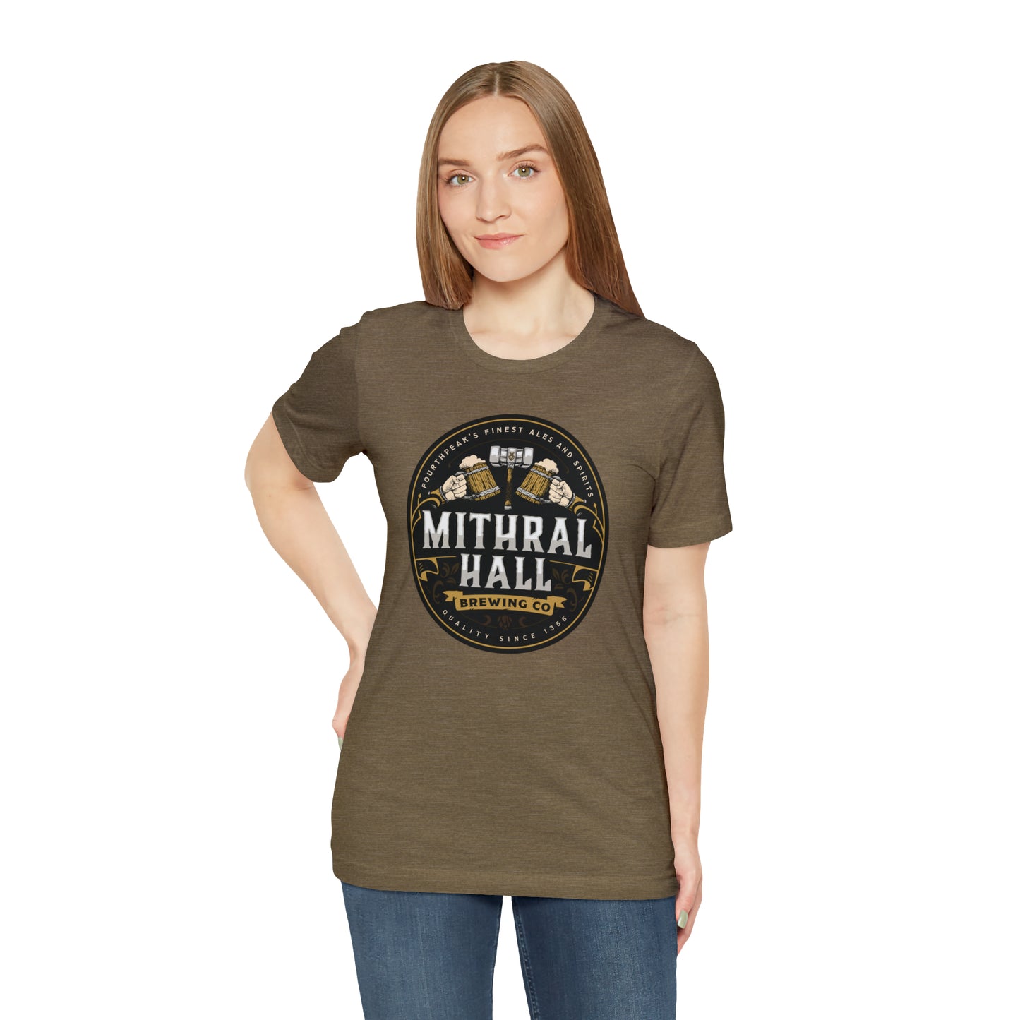 Mithral Hall | Wish You Were Here Collection | Retail Fit Fantasy Geek Cotton T-shirt