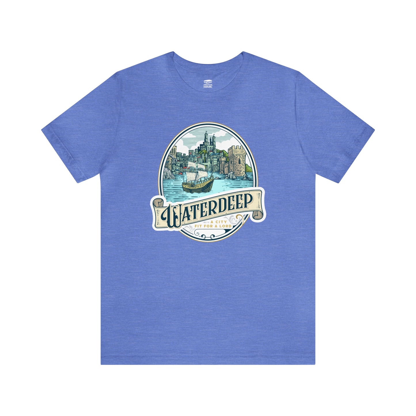 Waterdeep | Wish You Were Here Collection | Retail Fit Fantasy Geek Cotton T-shirt