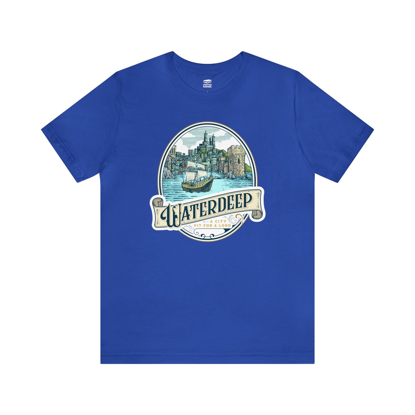 Waterdeep | Wish You Were Here Collection | Retail Fit Fantasy Geek Cotton T-shirt