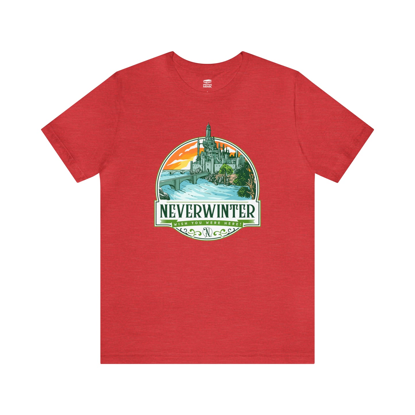 Neverwinter | Wish You Were Here Collection | Retail Fit Fantasy Geek Cotton T-shirt