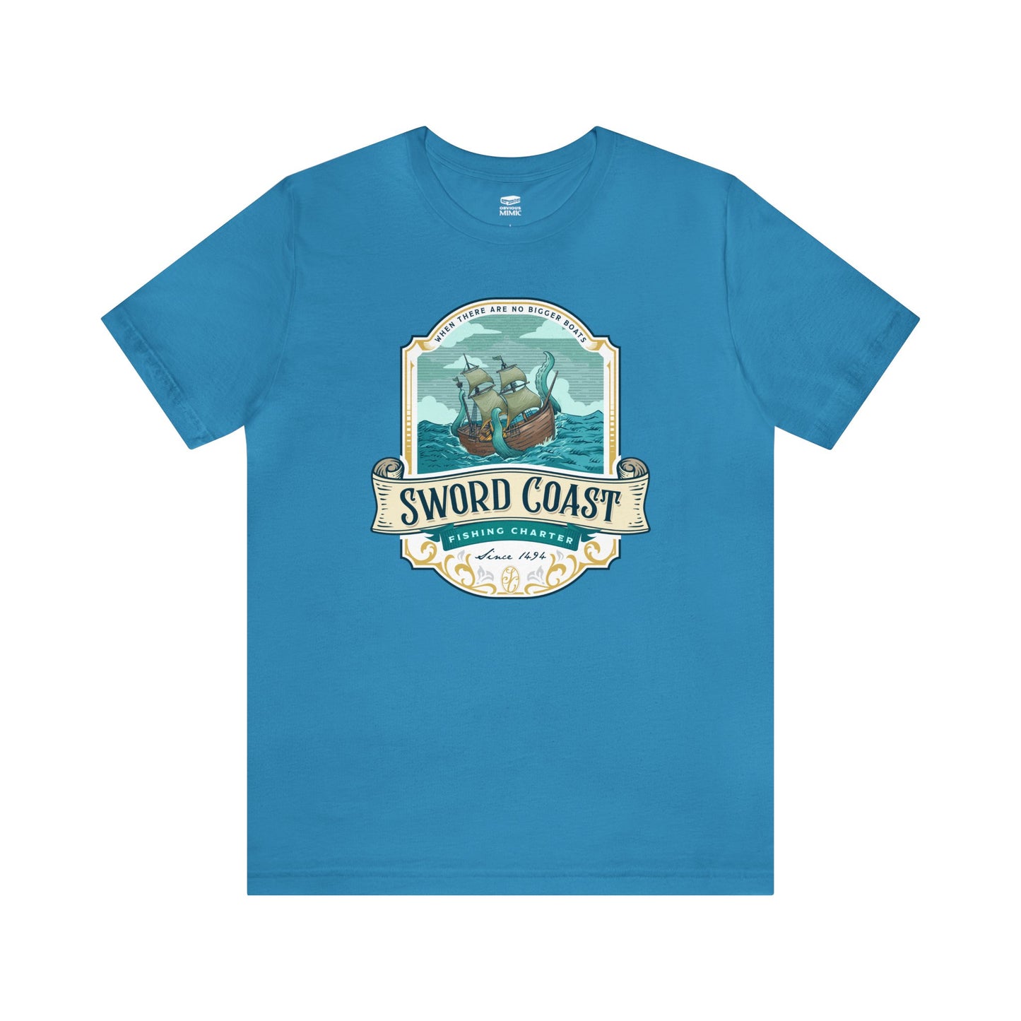 Sword Coast | Wish You Were Here Collection | Retail Fit Fantasy Geek Cotton T-shirt