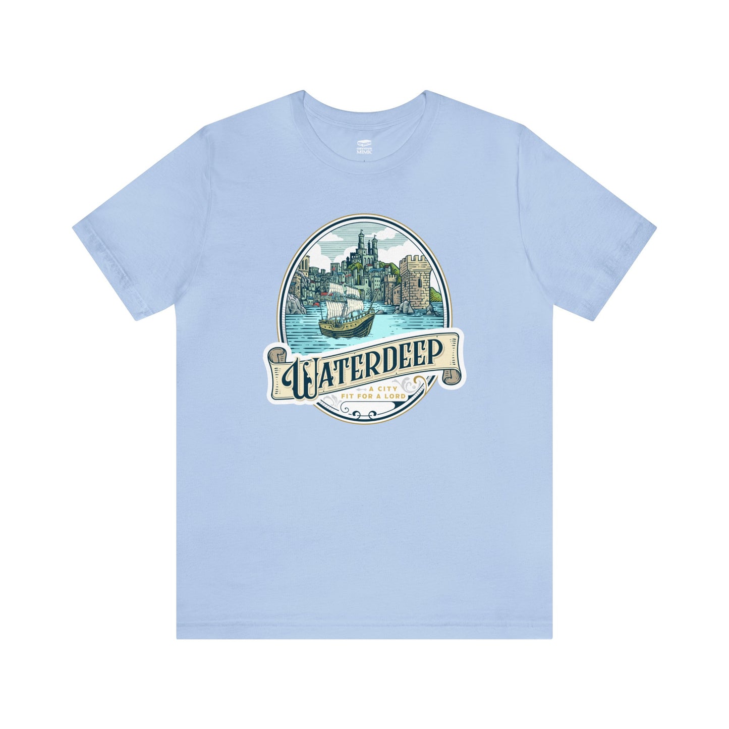 Waterdeep | Wish You Were Here Collection | Retail Fit Fantasy Geek Cotton T-shirt