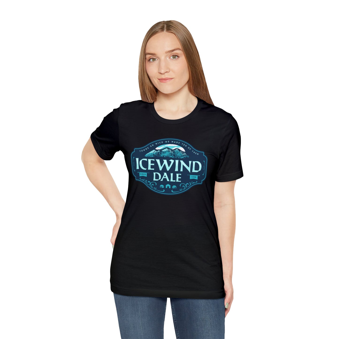Icewind Dale | Wish You Were Here Collection | Retail Fit Fantasy Geek Cotton T-shirt