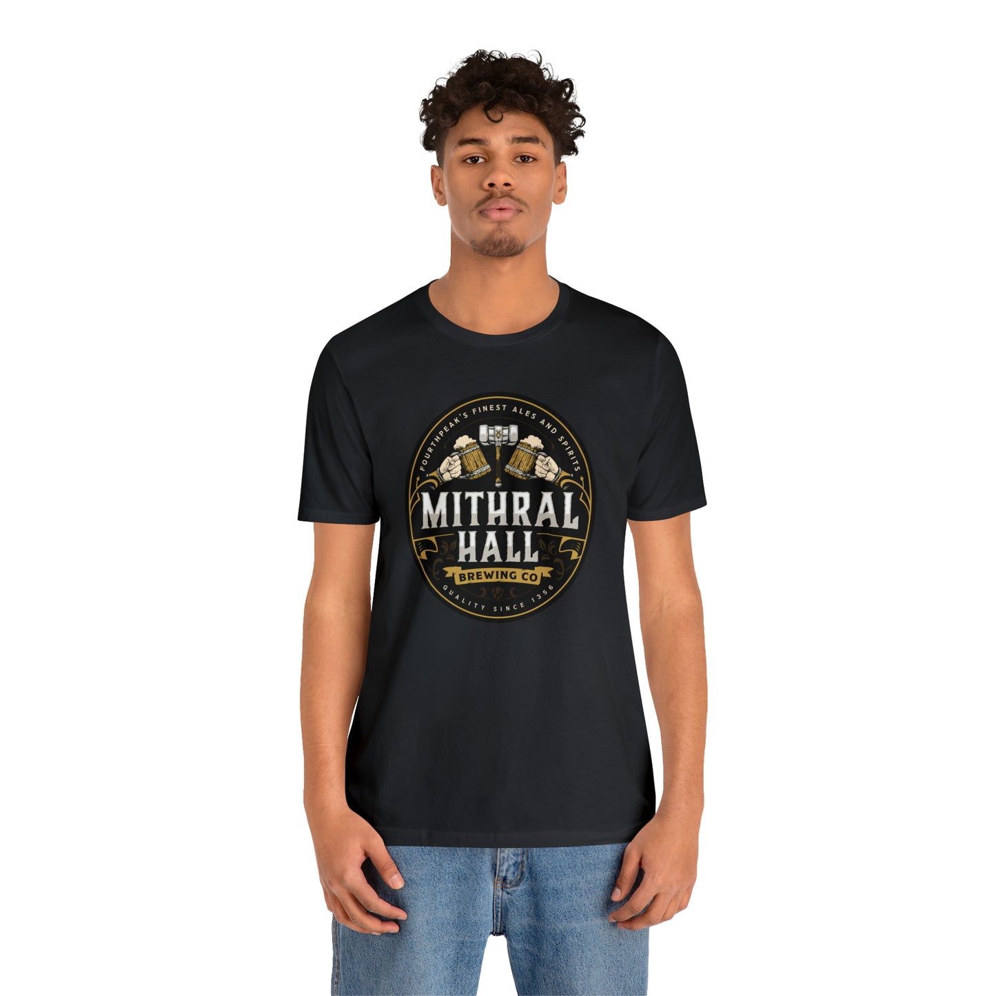 Mithral Hall | Wish You Were Here Collection | Retail Fit Fantasy Geek Cotton T-shirt