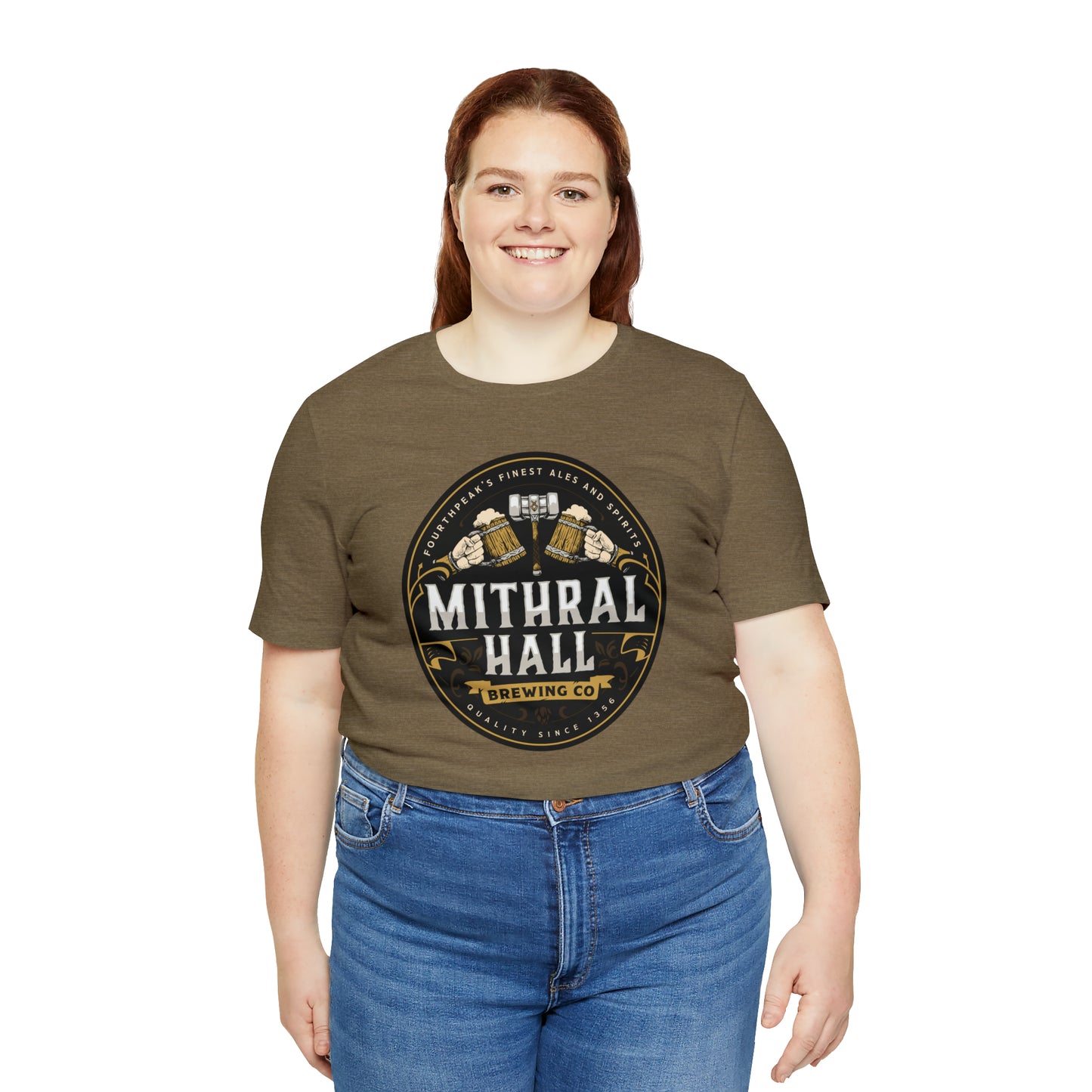 Mithral Hall | Wish You Were Here Collection | Retail Fit Fantasy Geek Cotton T-shirt