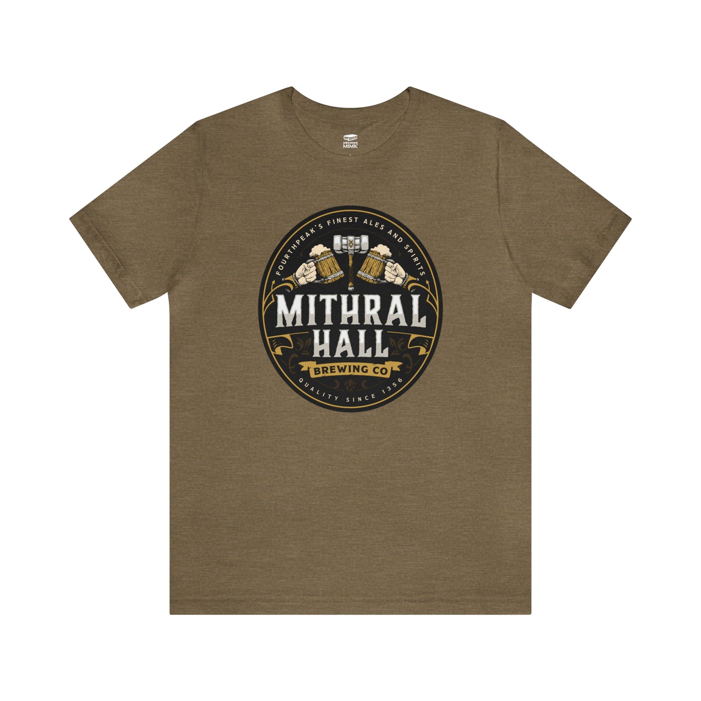 Mithral Hall | Wish You Were Here Collection | Retail Fit Fantasy Geek Cotton T-shirt
