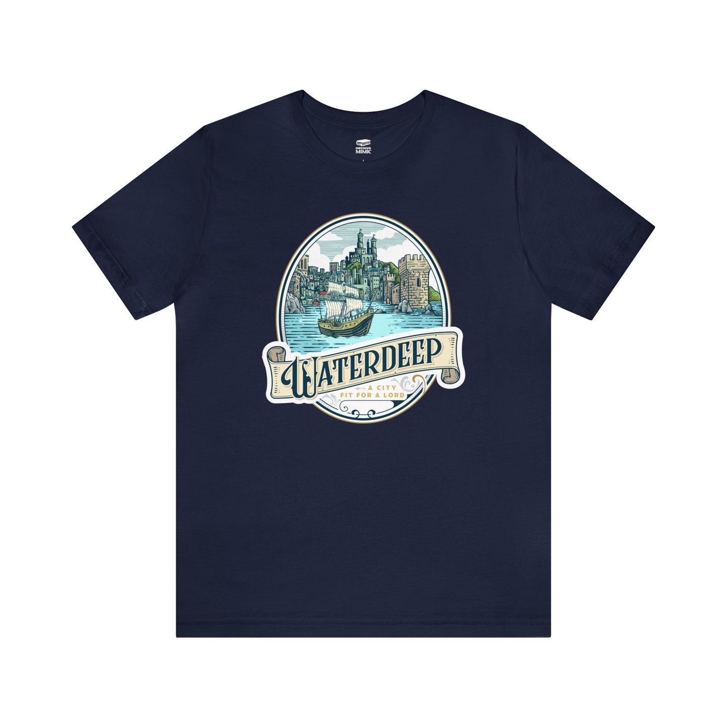 Waterdeep | Wish You Were Here Collection | Retail Fit Fantasy Geek Cotton T-shirt
