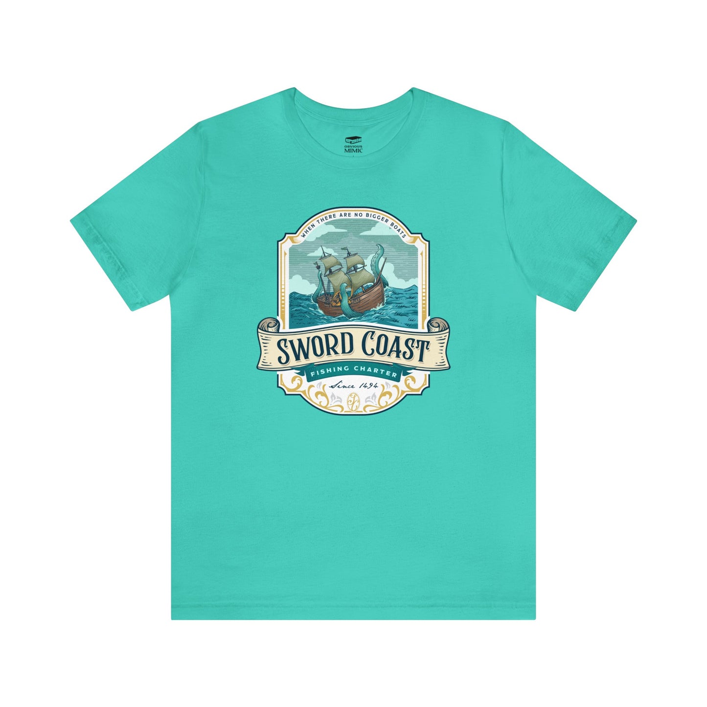 Sword Coast | Wish You Were Here Collection | Retail Fit Fantasy Geek Cotton T-shirt