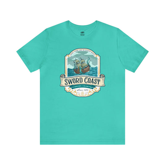 Sword Coast | Wish You Were Here Collection | Retail Fit Fantasy Geek Cotton T-shirt