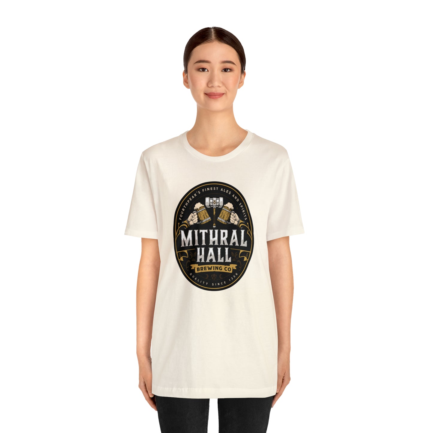 Mithral Hall | Wish You Were Here Collection | Retail Fit Fantasy Geek Cotton T-shirt