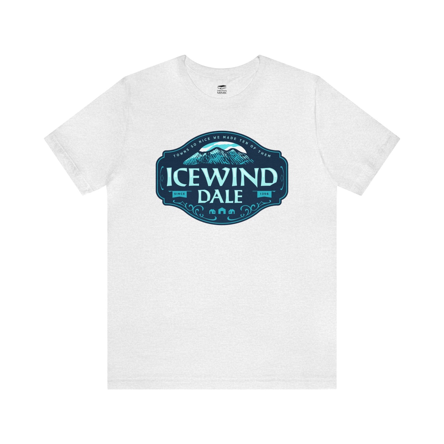 Icewind Dale | Wish You Were Here Collection | Retail Fit Fantasy Geek Cotton T-shirt